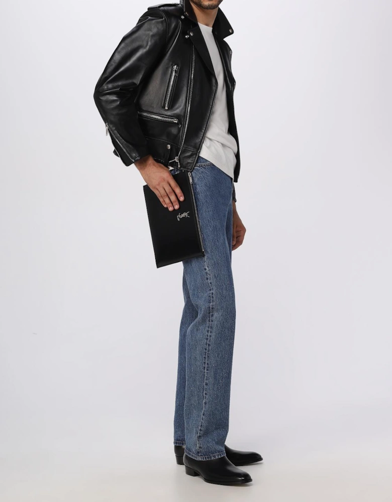 Classic Leather Moto Jacket