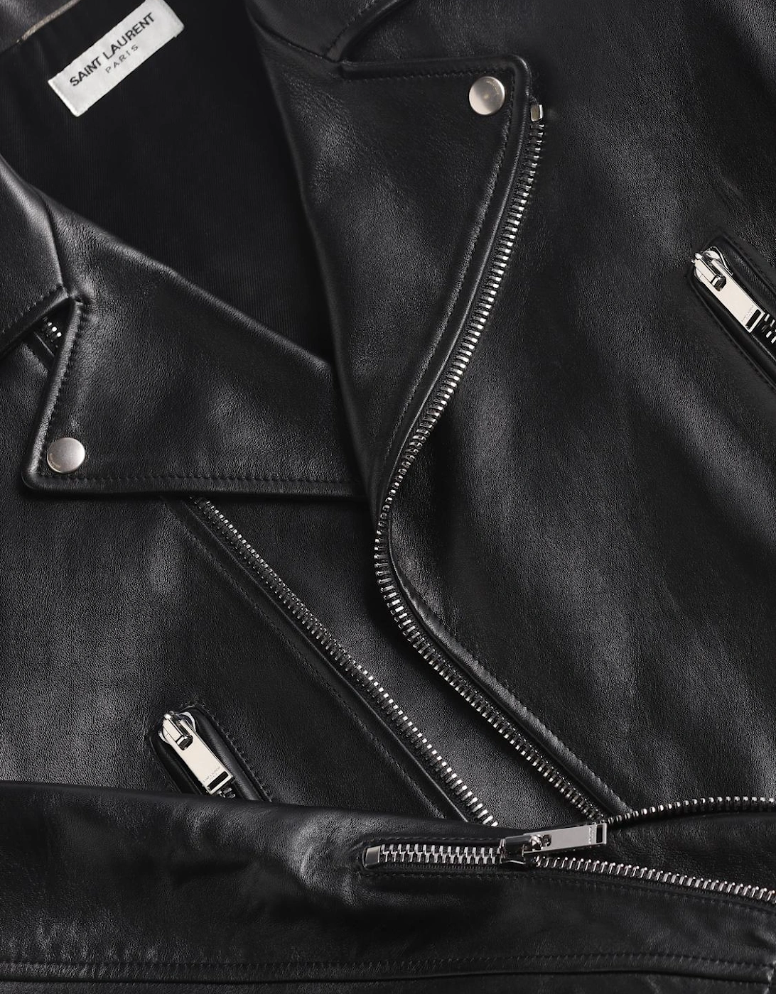 Classic Leather Moto Jacket