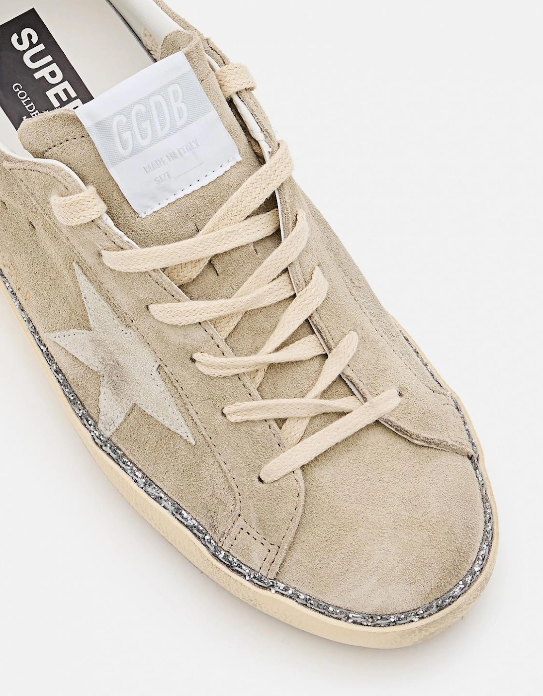 Superstar Sneaker Glitter Detail