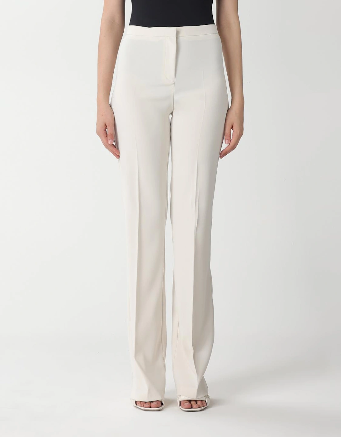 Wide Leg Crepe Pants