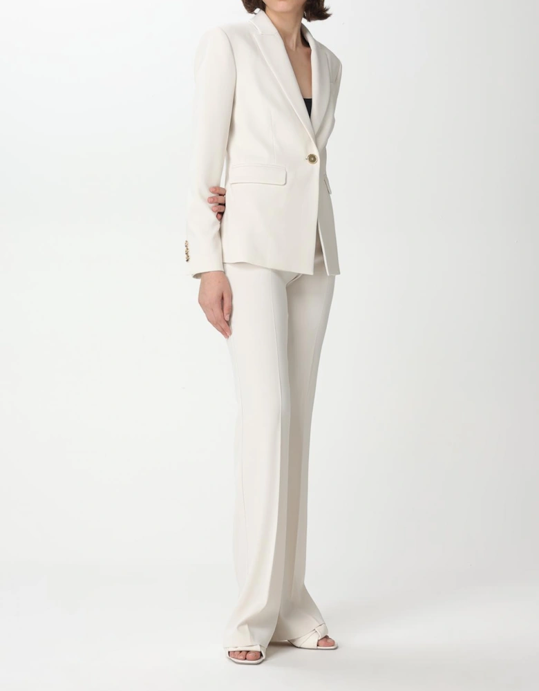 Wide Leg Crepe Pants