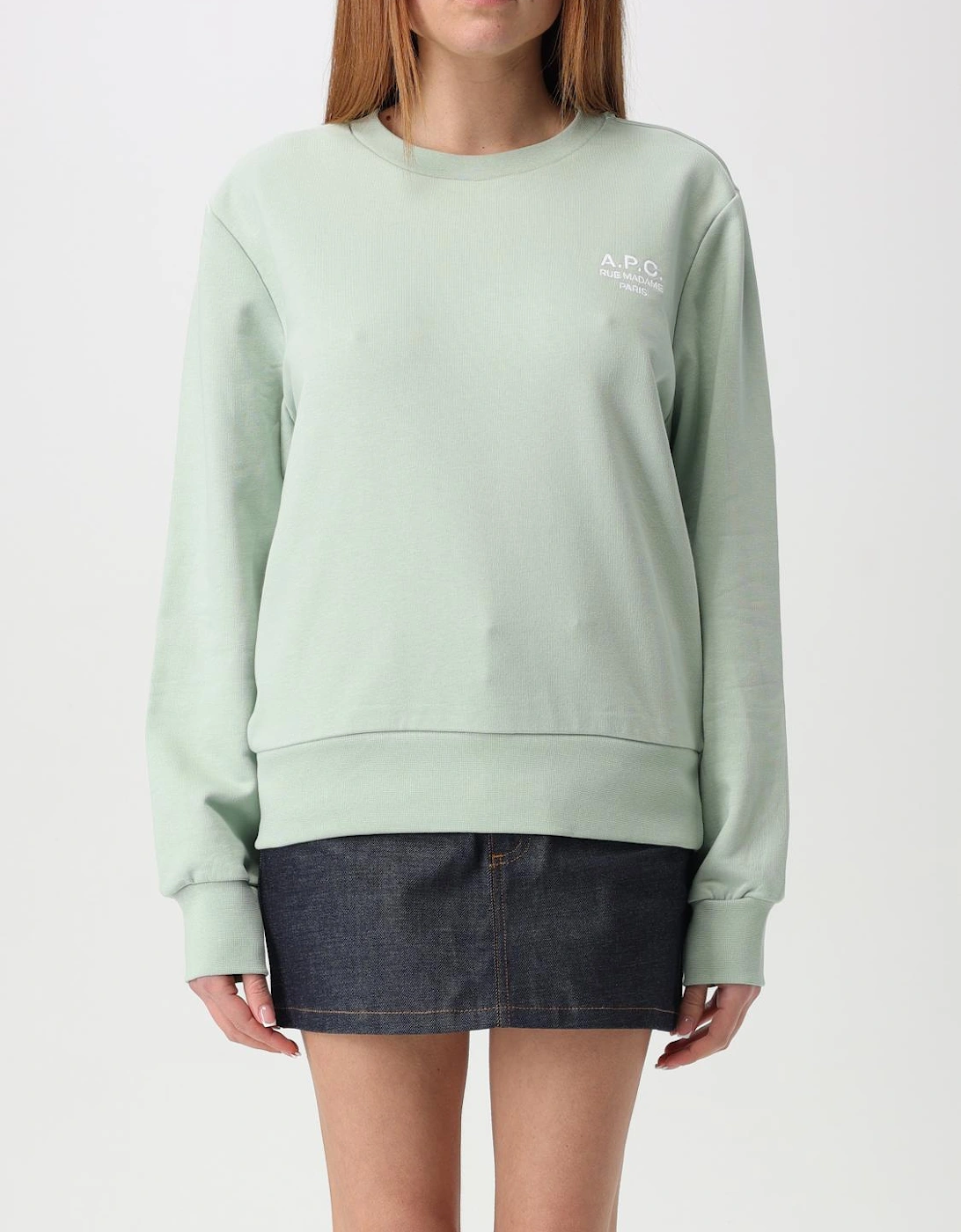 Crew Neck Sweatshirt Relaxed Fit, 5 of 4
