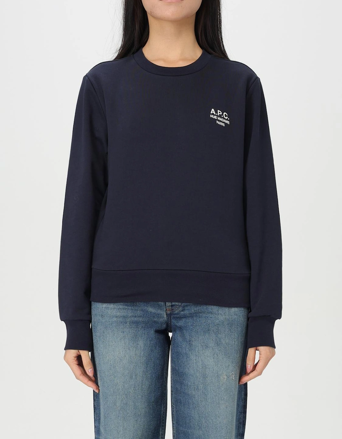 Crew Neck Sweatshirt Relaxed Fit