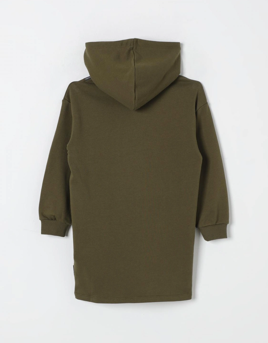 Hooded Dress Bag Print