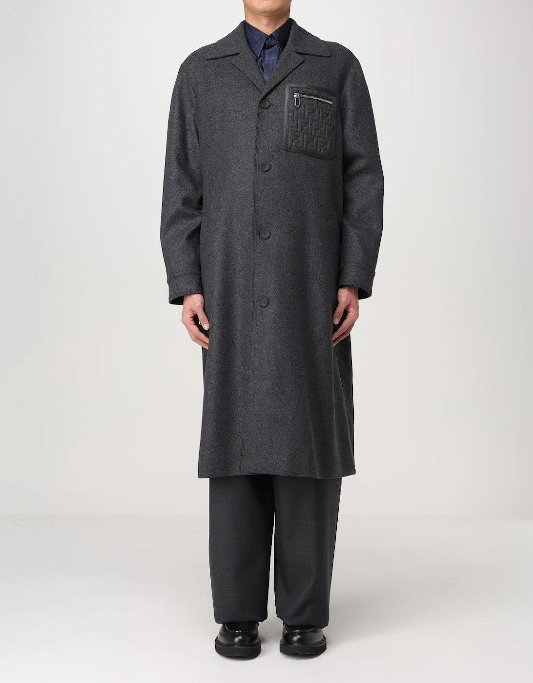 Overcoat Long Wool Coat, 6 of 5