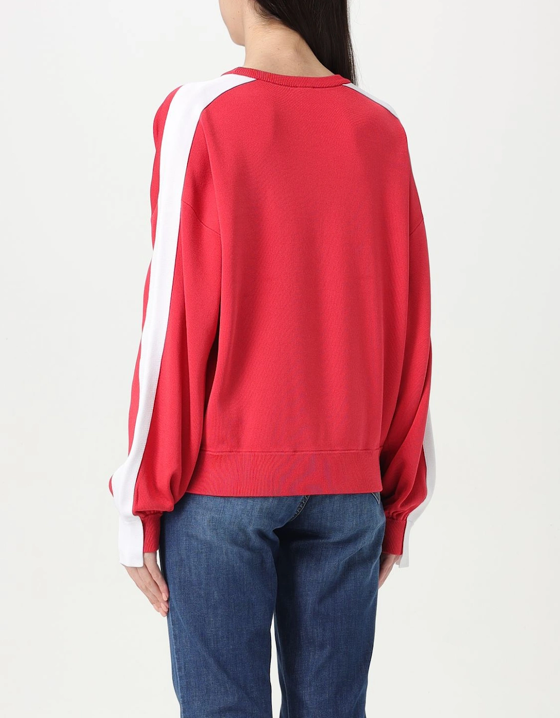 Embossed Logo Pullover Sweater