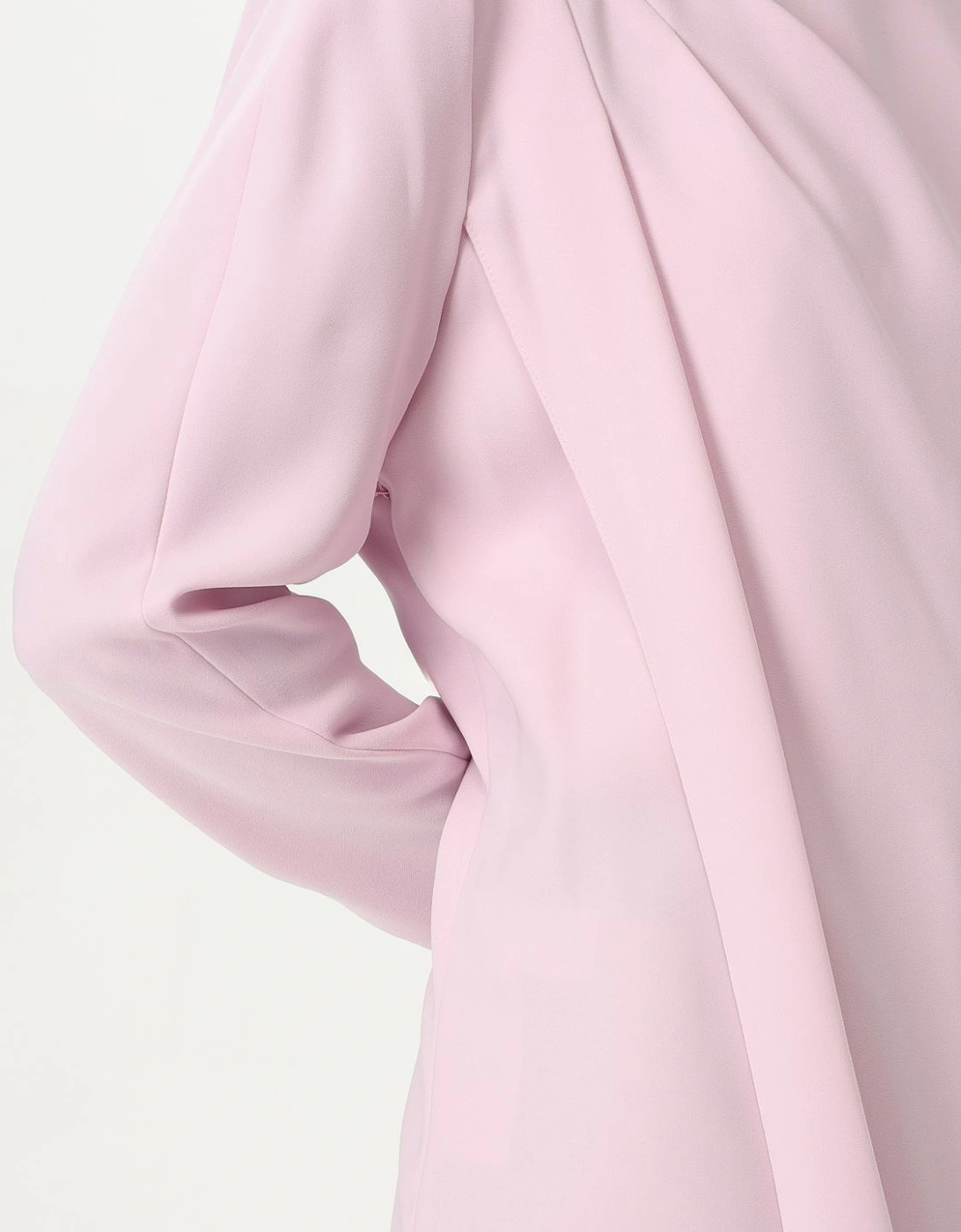 Asymmetrical Drape Sheath Dress