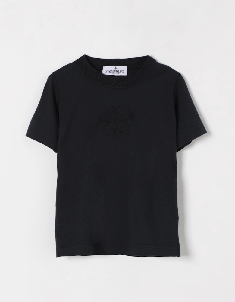 Kids Embroidered Compass Tee