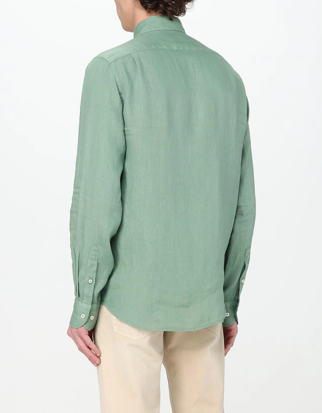 Linen Shirt Long Sleeve Casual