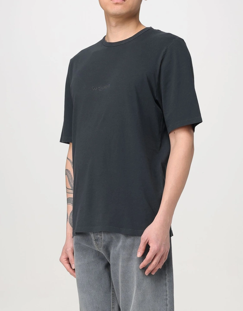 Embroidered Logo Short Sleeve Tee