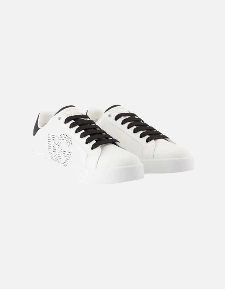 Perforated Logo LowTop Sneakers