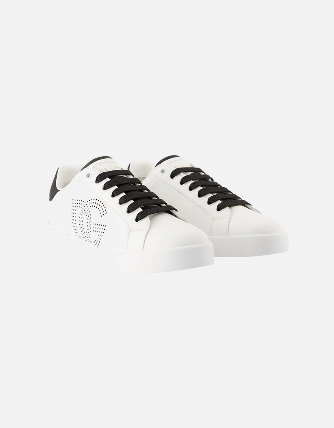 Perforated Logo LowTop Sneakers