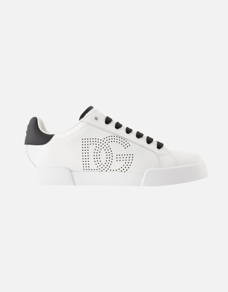 Perforated Logo LowTop Sneakers