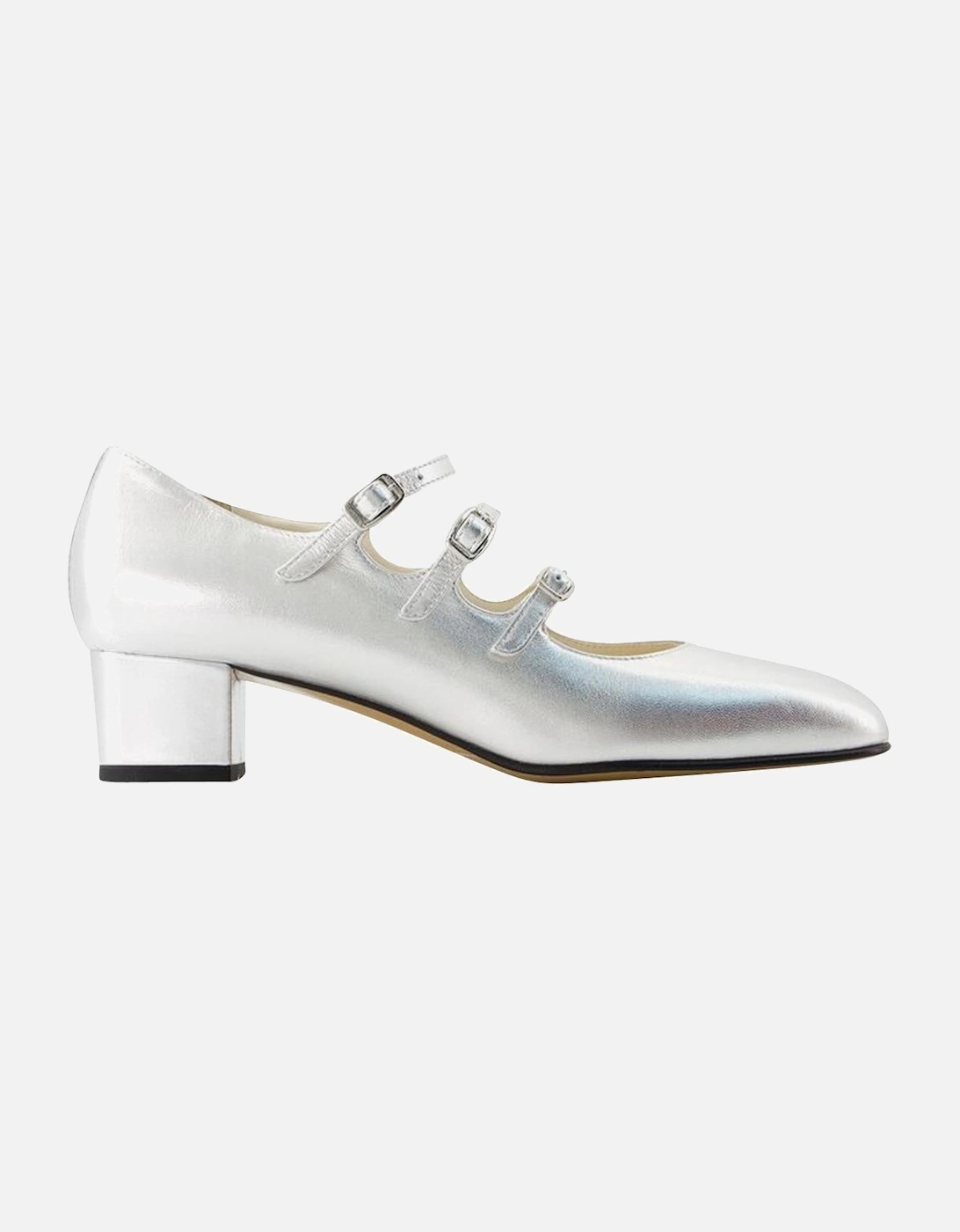 Triple Strap Block Heel Pumps, 5 of 4