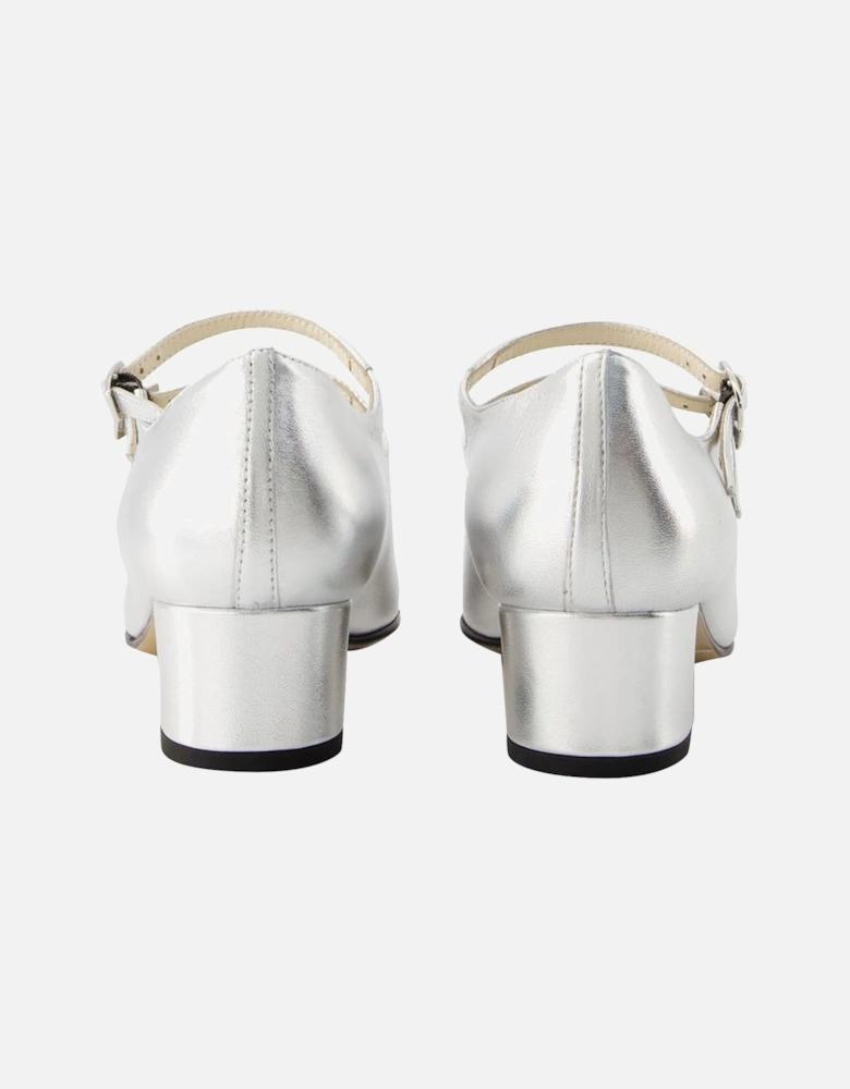Triple Strap Block Heel Pumps