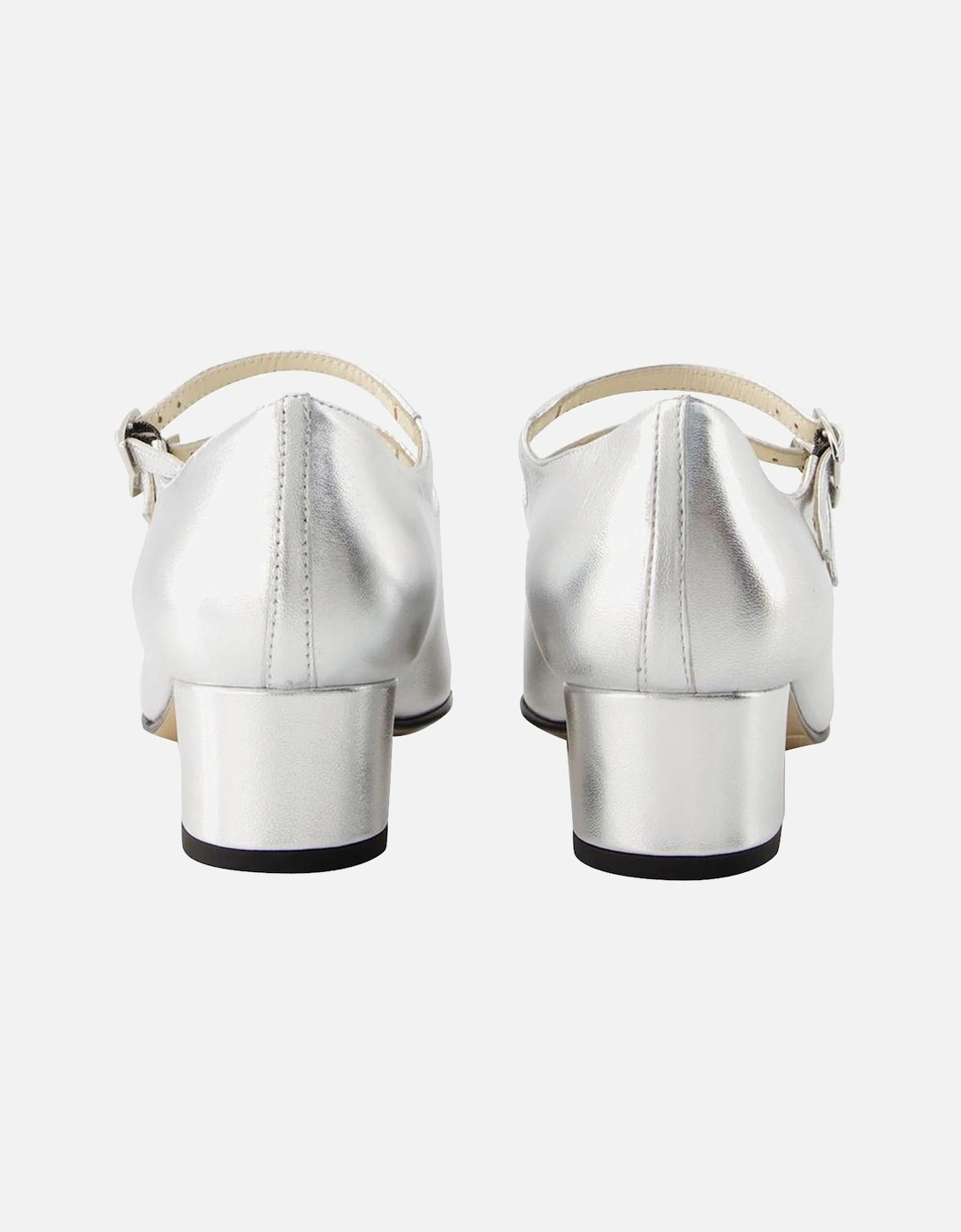 Triple Strap Block Heel Pumps
