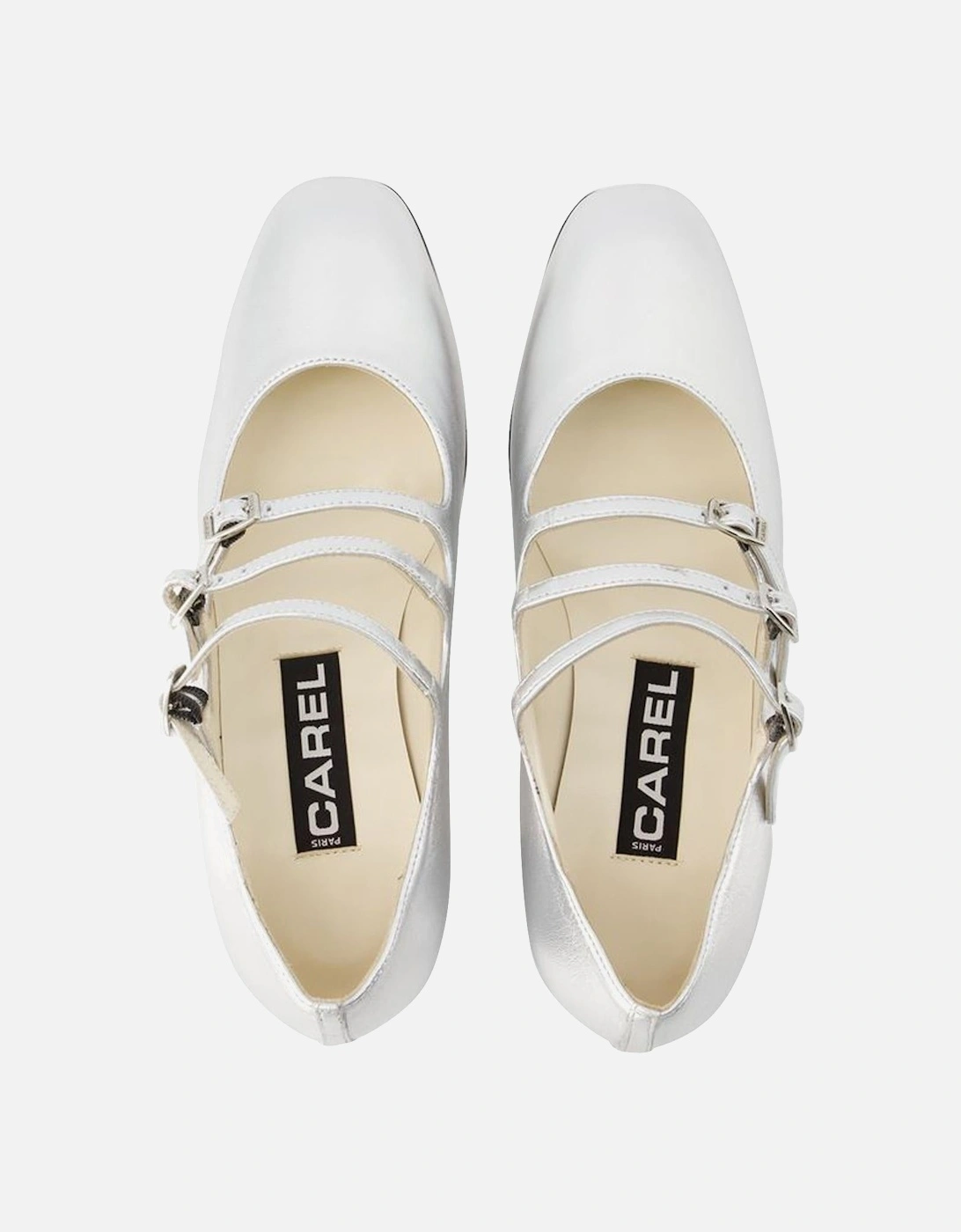 Triple Strap Block Heel Pumps