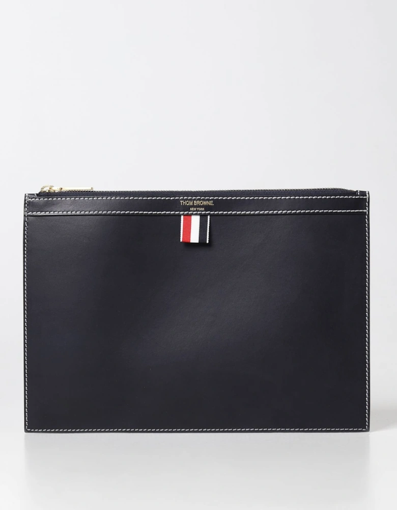Leather ZipAround Clutch