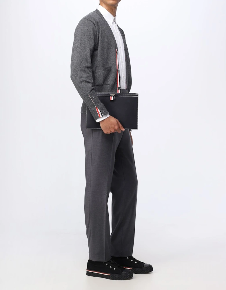 Leather ZipAround Clutch