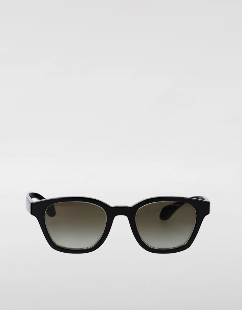 Round Sunglasses Grey Acetate Frame