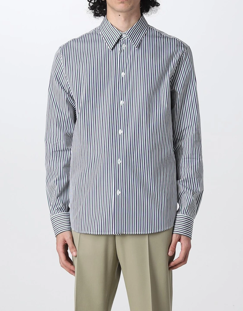 Striped Cotton LongSleeve Shirt