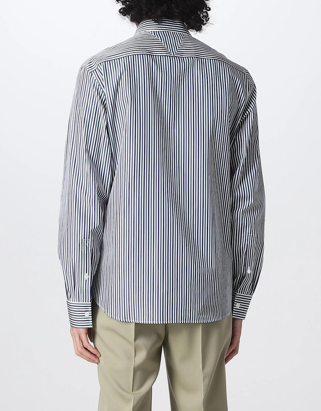 Striped Cotton LongSleeve Shirt