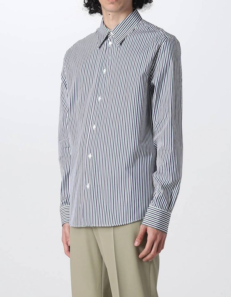 Striped Cotton LongSleeve Shirt
