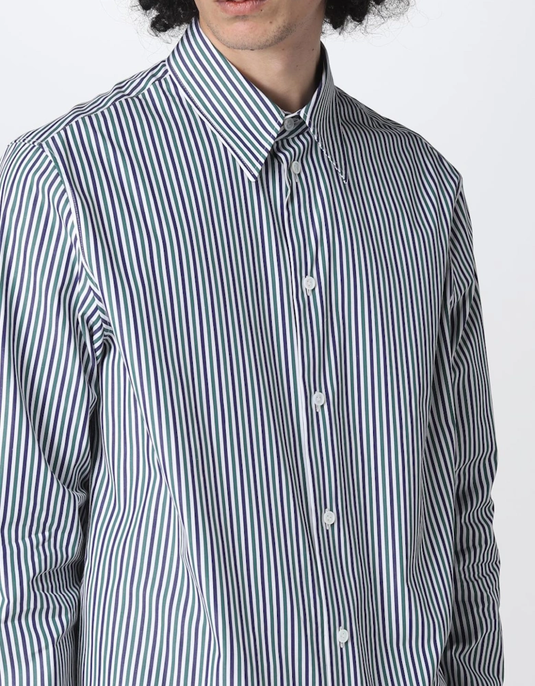 Striped Cotton LongSleeve Shirt