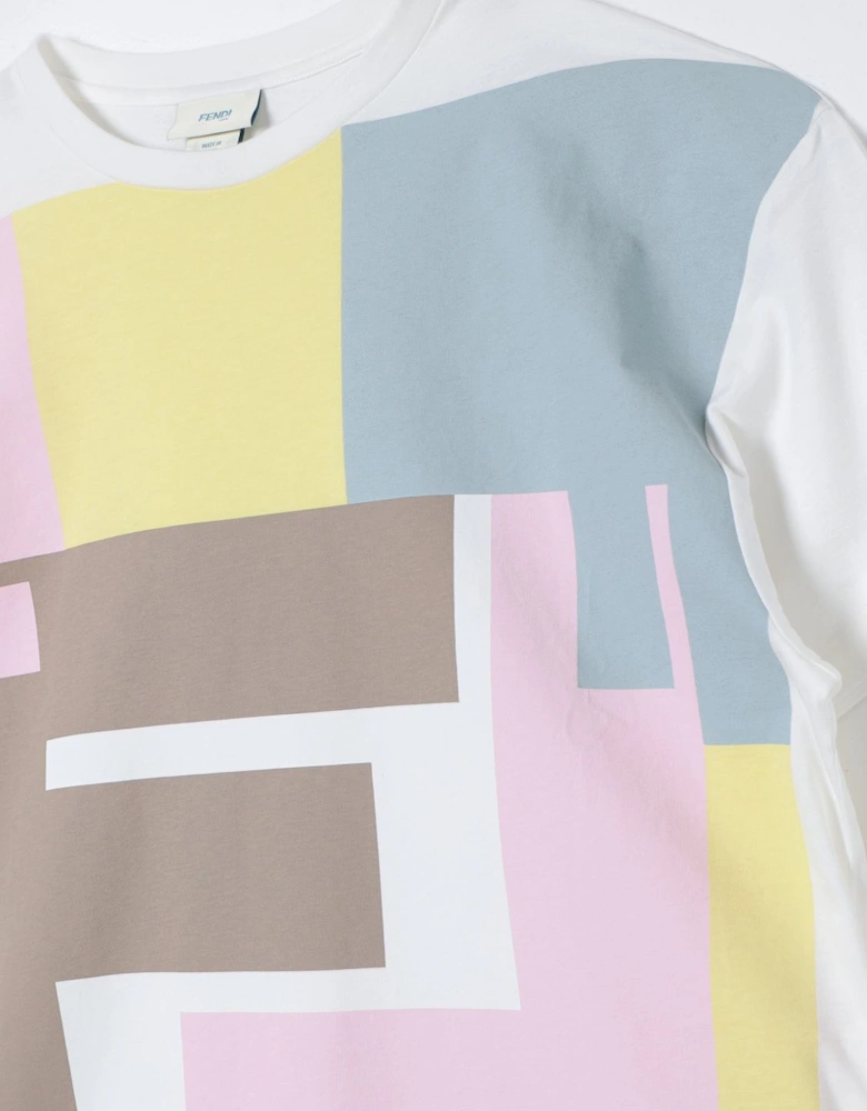 Geometric Print ShortSleeve Tee