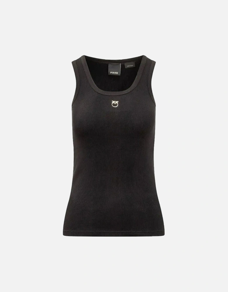 Round Neck Strapped Tank Top