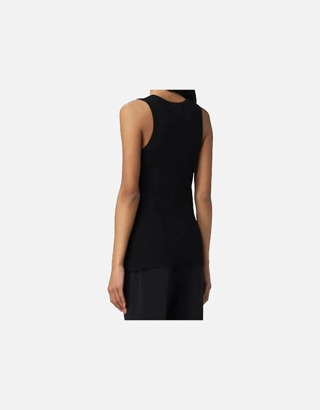 Round Neck Strapped Tank Top