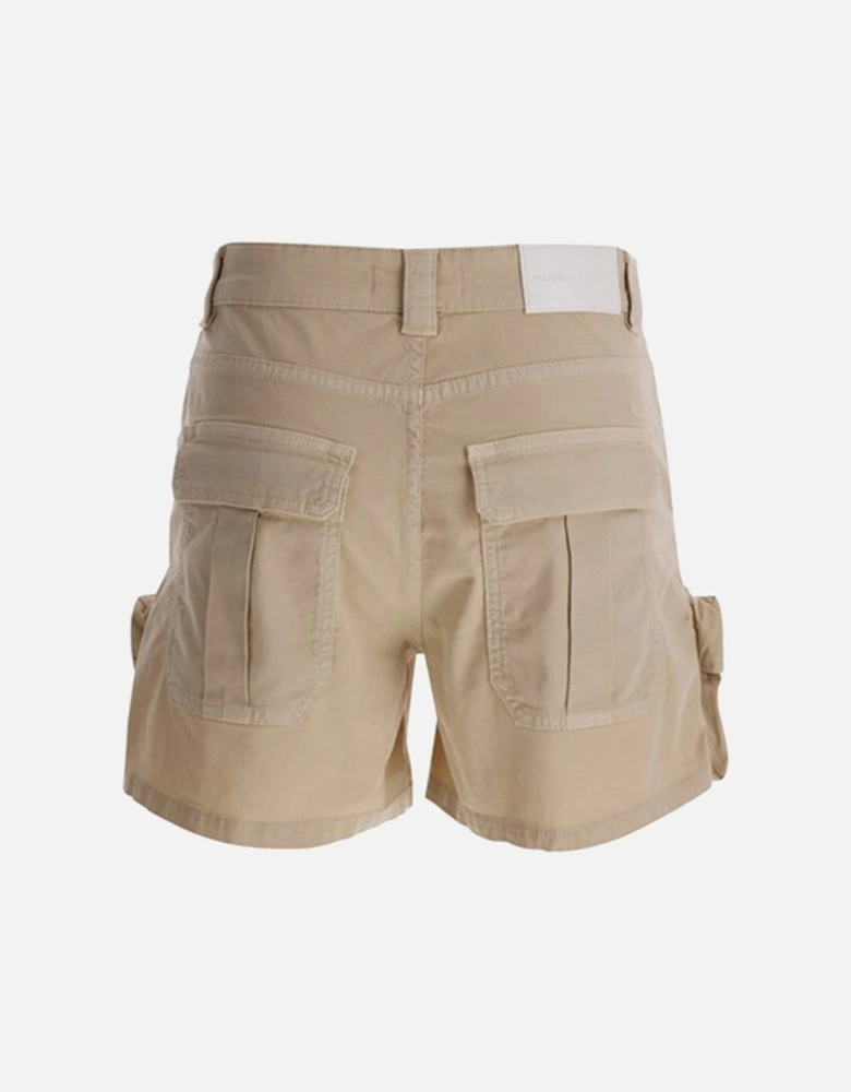 Cotton Plain Shorts with Multiple Pockets