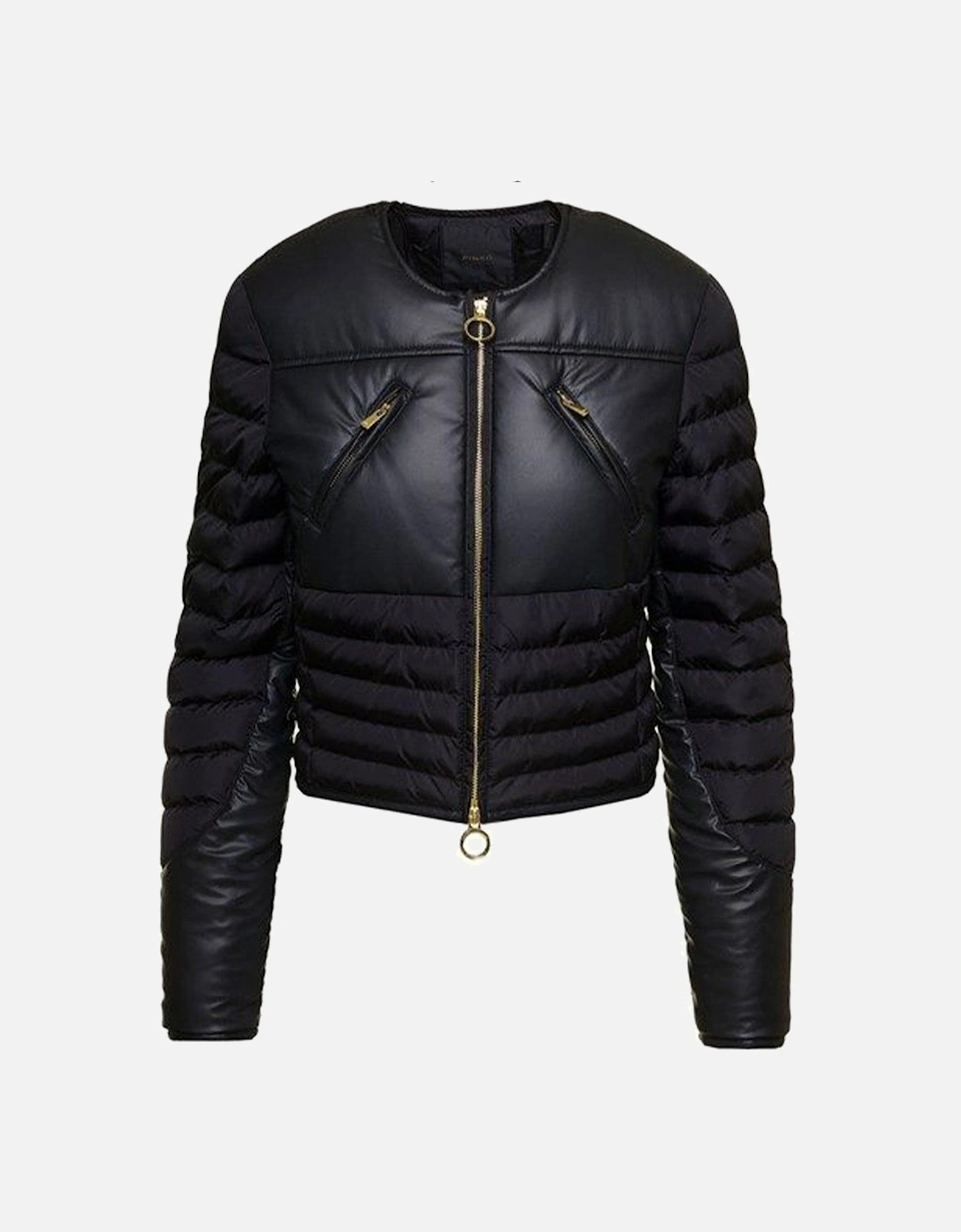 Plain Zip-Front Long Sleeve Jacket, 4 of 3