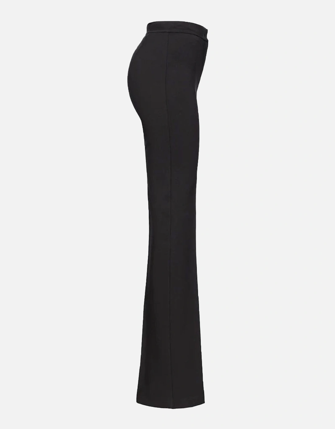 Plain Zip and Button Trousers
