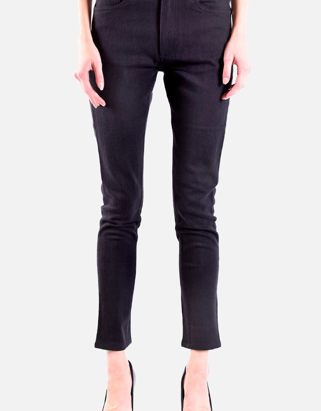 Plain Zip and Button Trousers with Pockets, 4 of 3