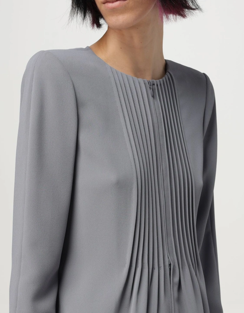 Pleated ZipUp Jacket