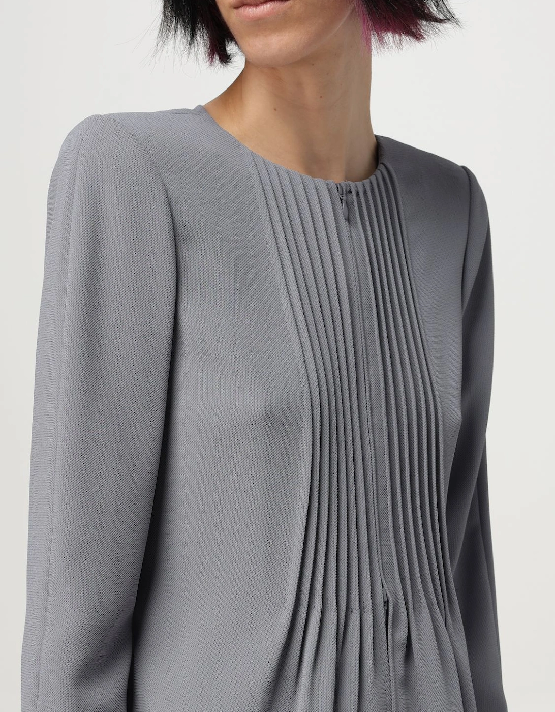 Pleated ZipUp Jacket