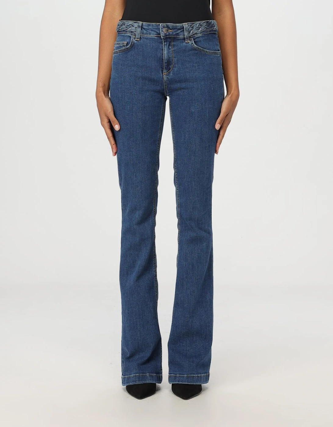 Bootcut Jeans Braided Waistband, 4 of 3