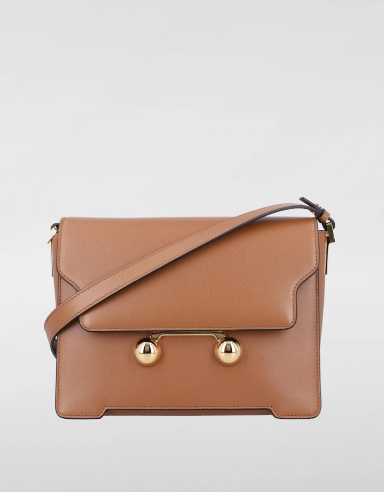 Trunk Crossbody Bag Leather