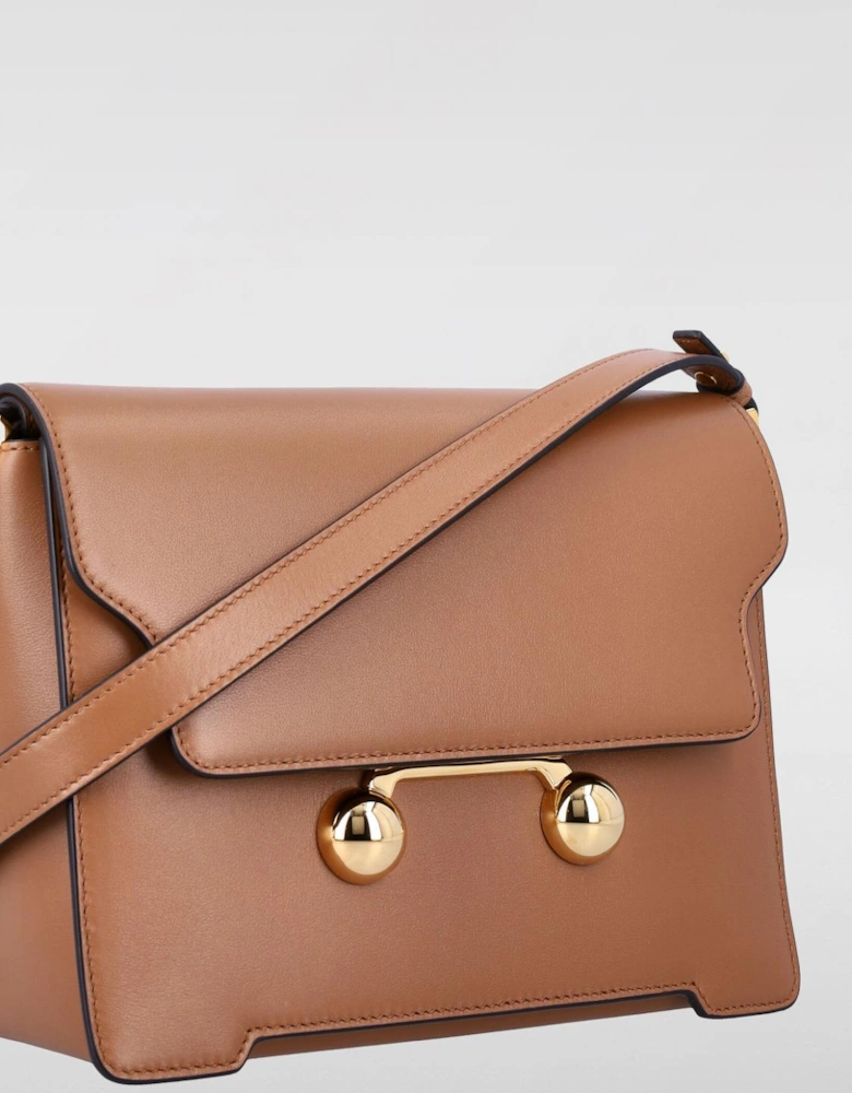 Trunk Crossbody Bag Leather
