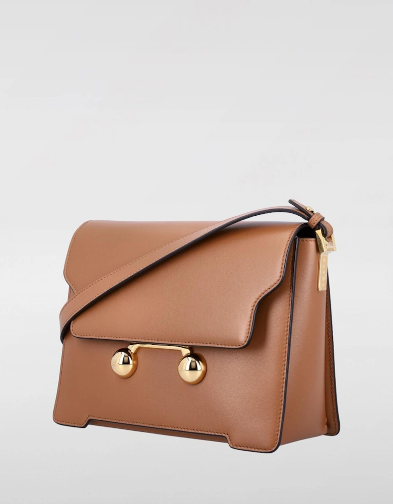 Trunk Crossbody Bag Leather