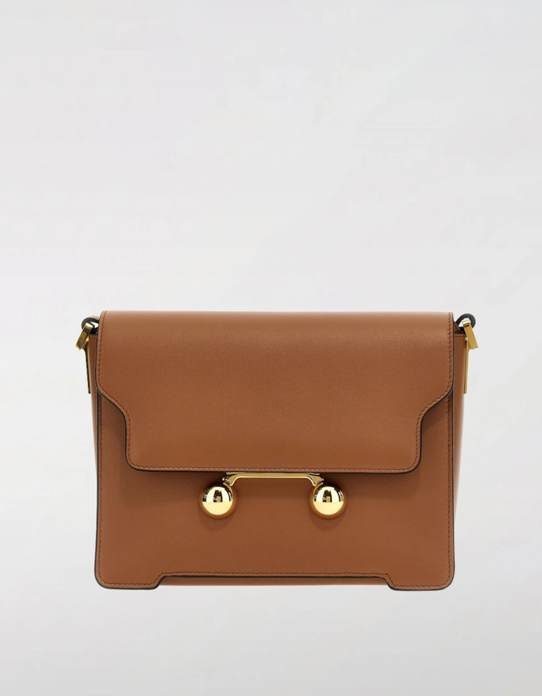 Trunk Crossbody Bag Leather