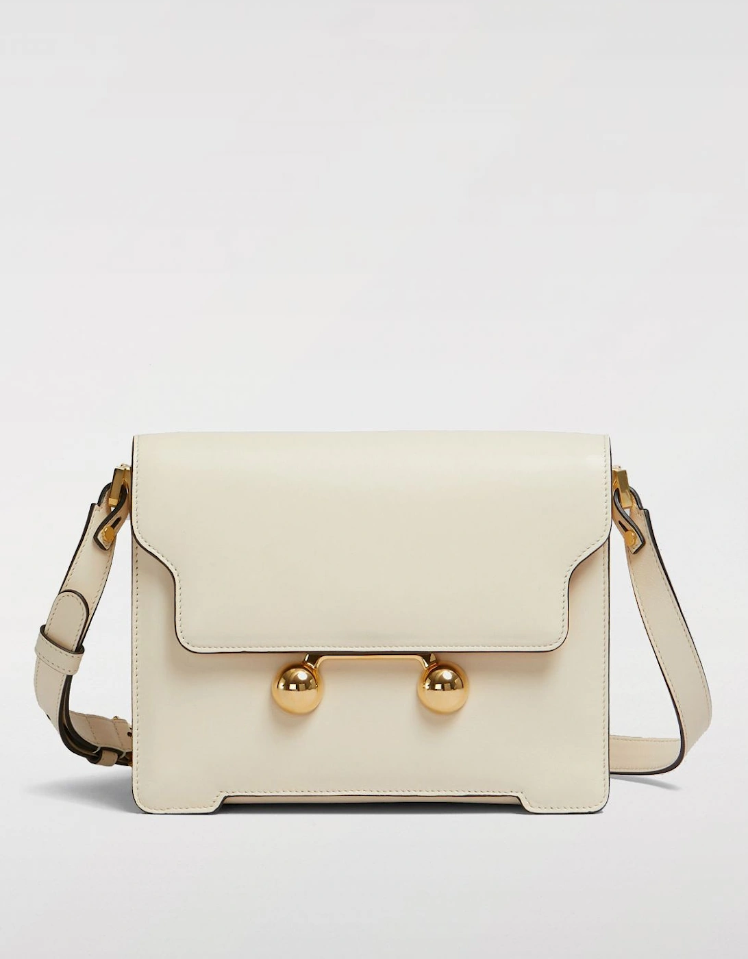 Trunk Crossbody Bag Leather