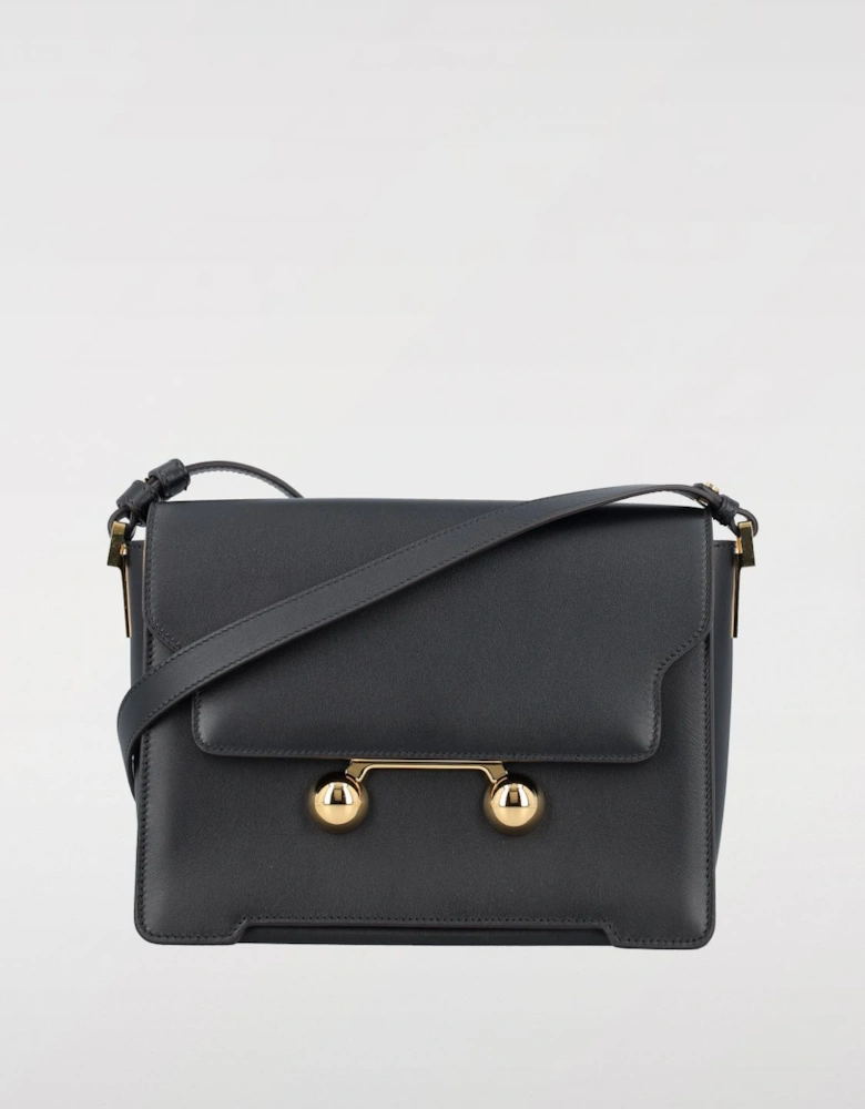 Trunk Crossbody Bag Leather