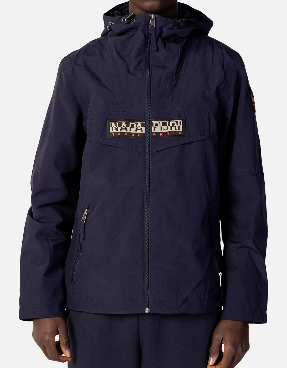 Plain Zip-Up Jacket with Zip Pockets, 4 of 3