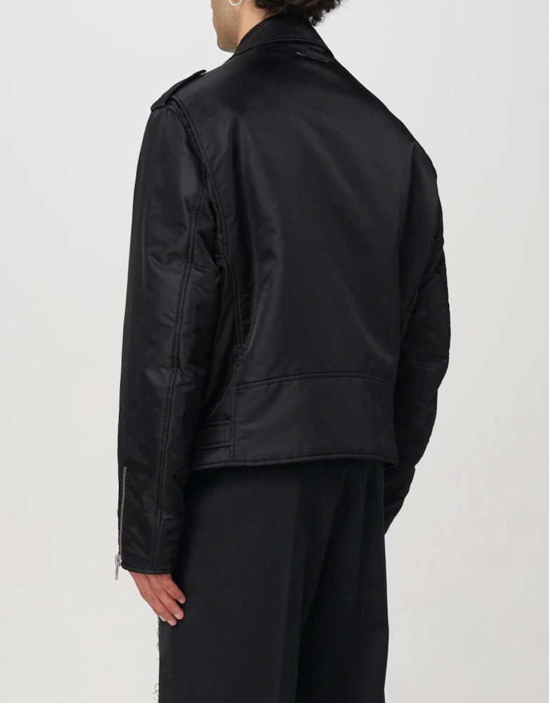 Asymmetrical ZipUp Nylon Jacket