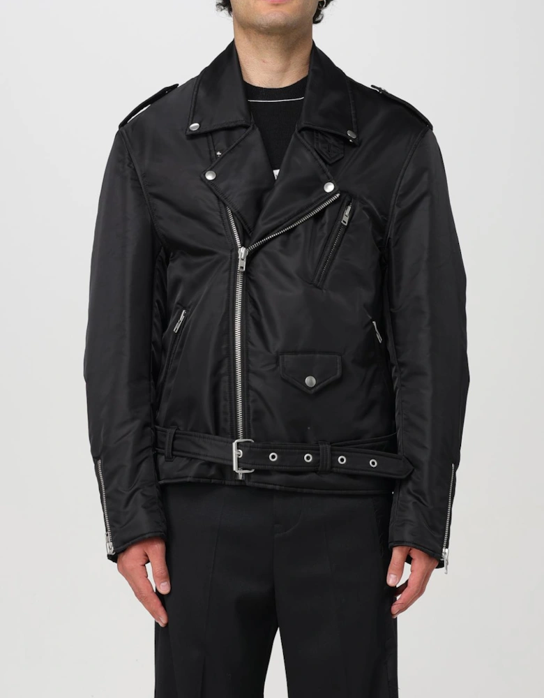 Asymmetrical ZipUp Nylon Jacket