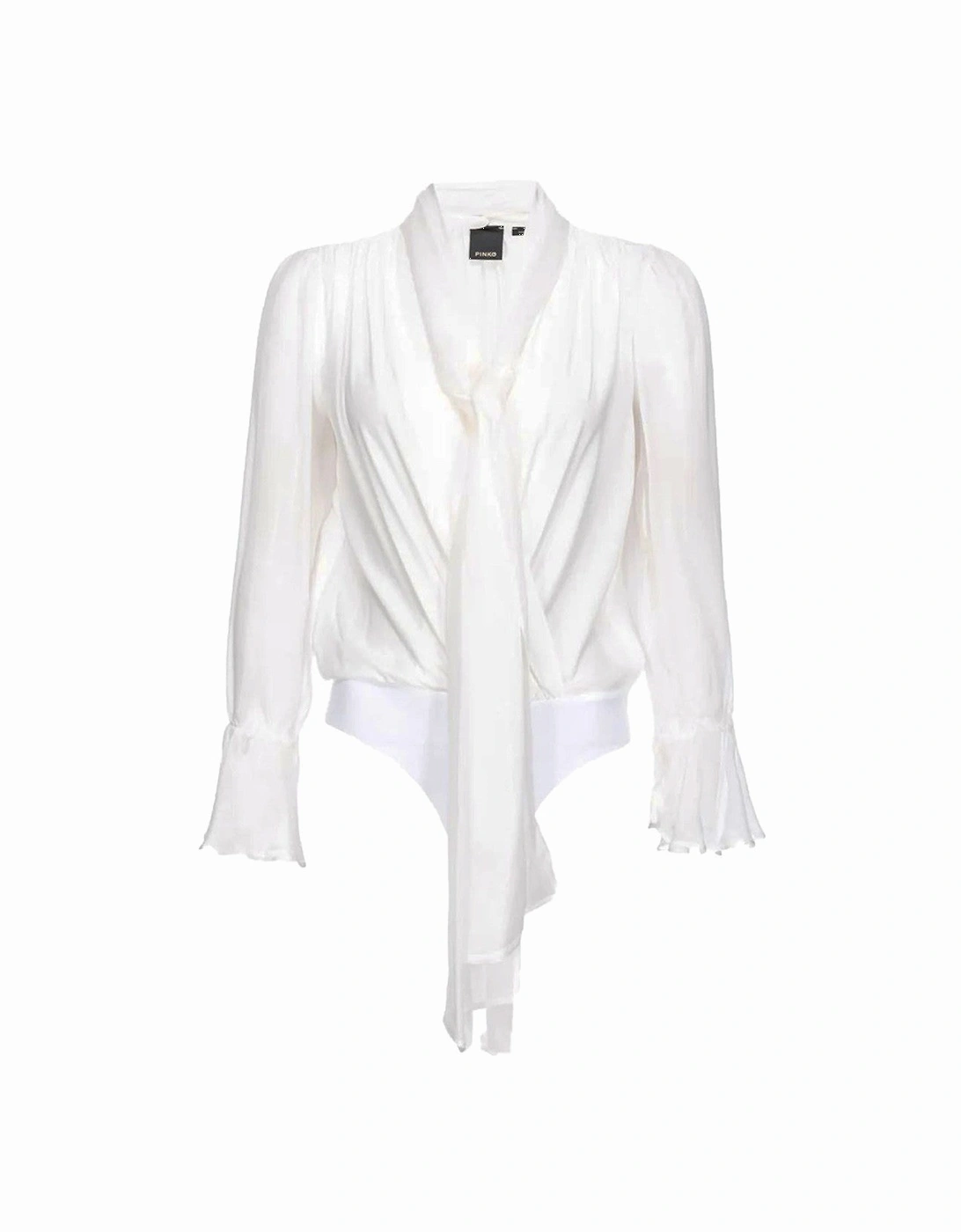 Low-Cut V-Neck Long Sleeve Top, 4 of 3