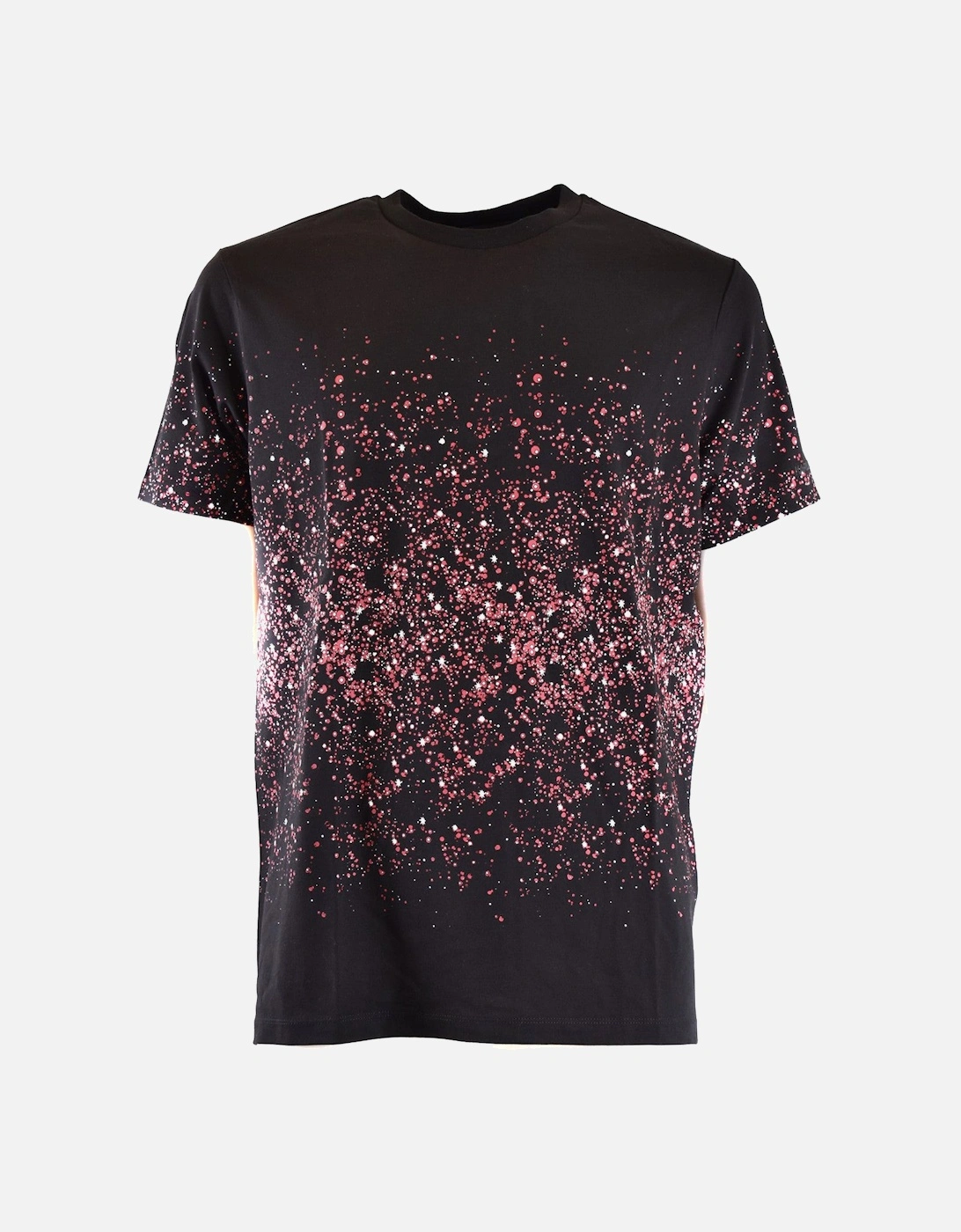 Printed Round Neck Short Sleeve T-Shirt