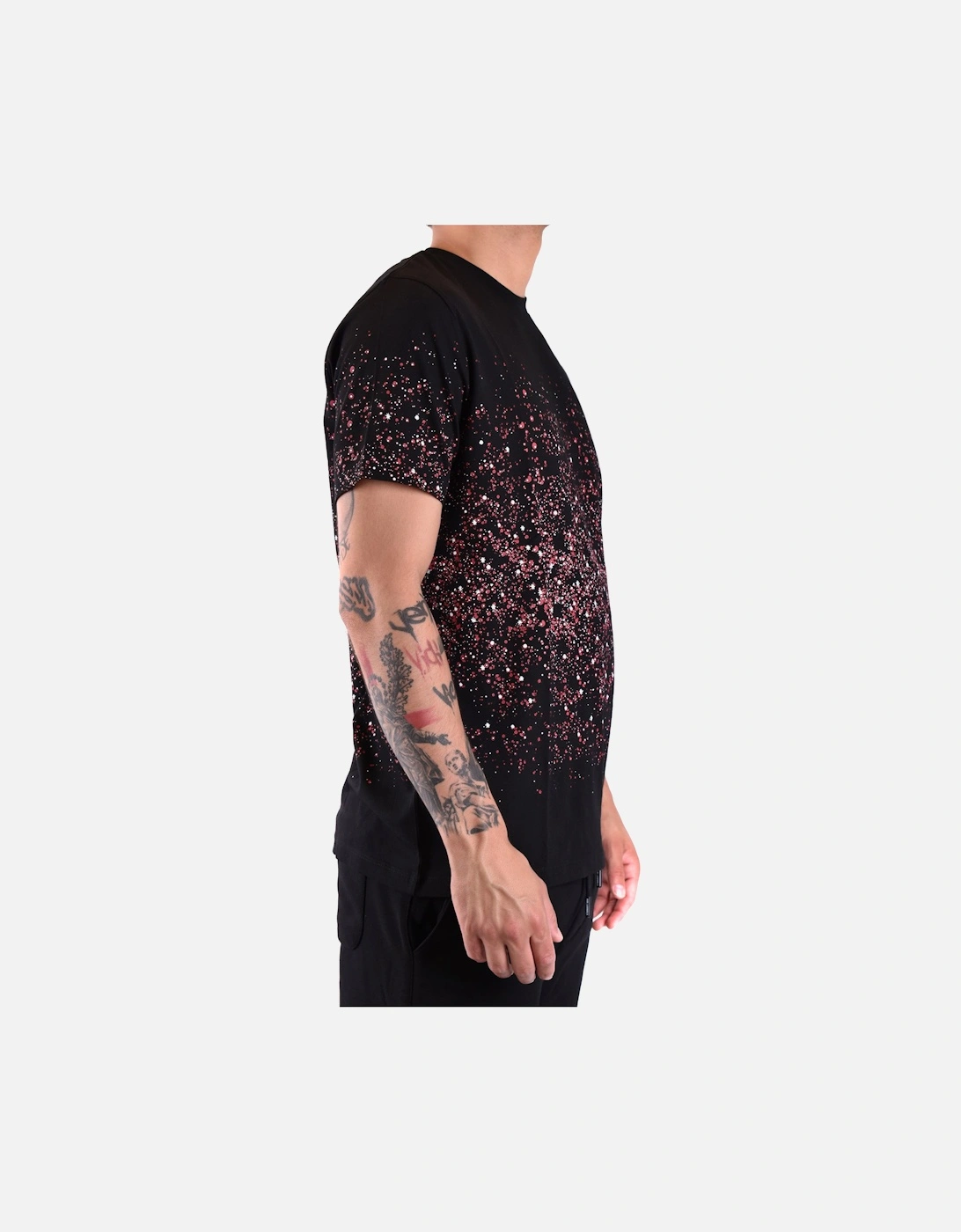 Printed Round Neck Short Sleeve T-Shirt, 4 of 3